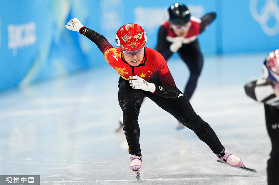 冬奥奖牌榜：中国短道速滑队暂居首位